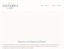 Tablet Screenshot of naturespoint.com